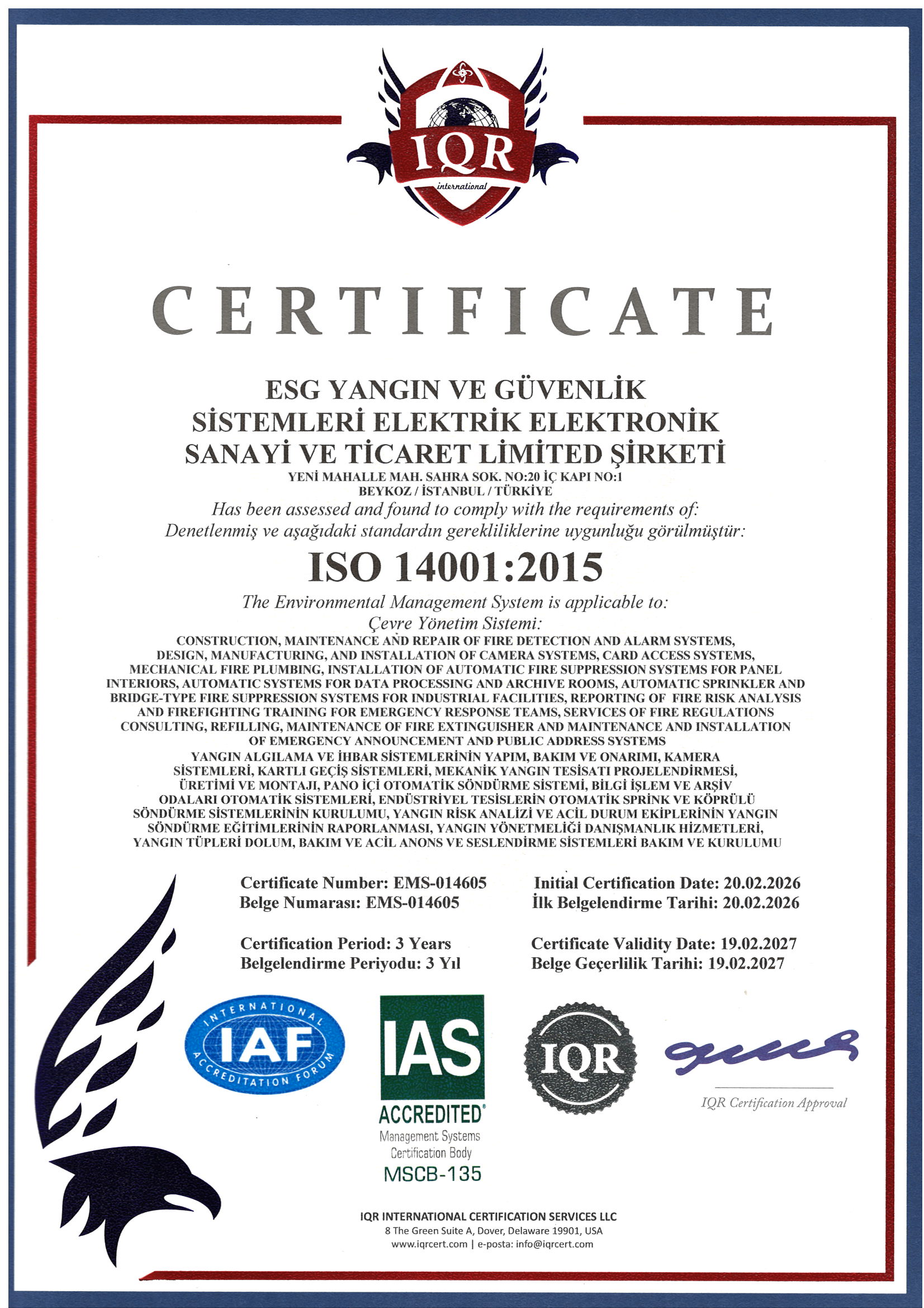 ISO 14001